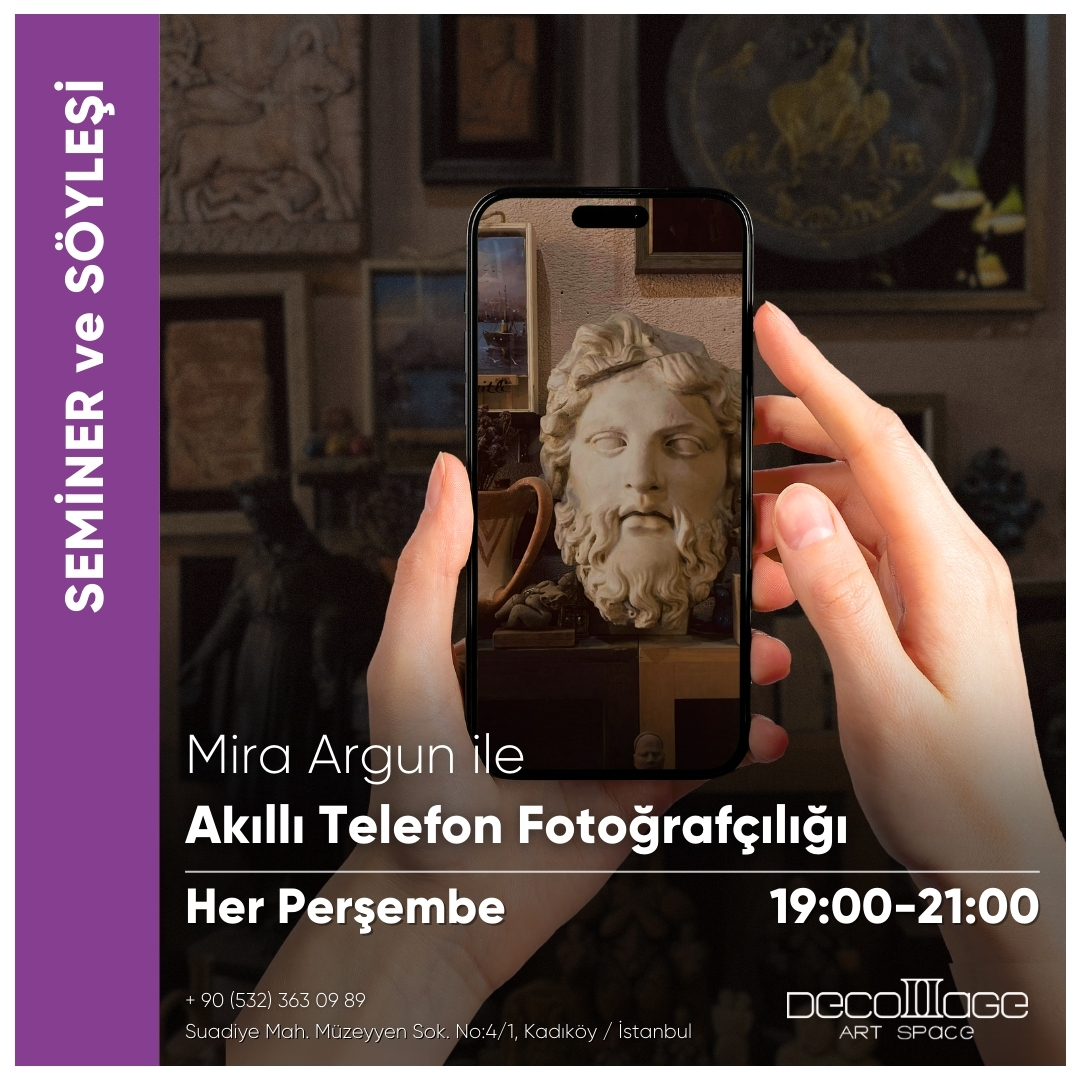 Akıllı Telefon Fotoğrafçılığı Seminerleri resmi